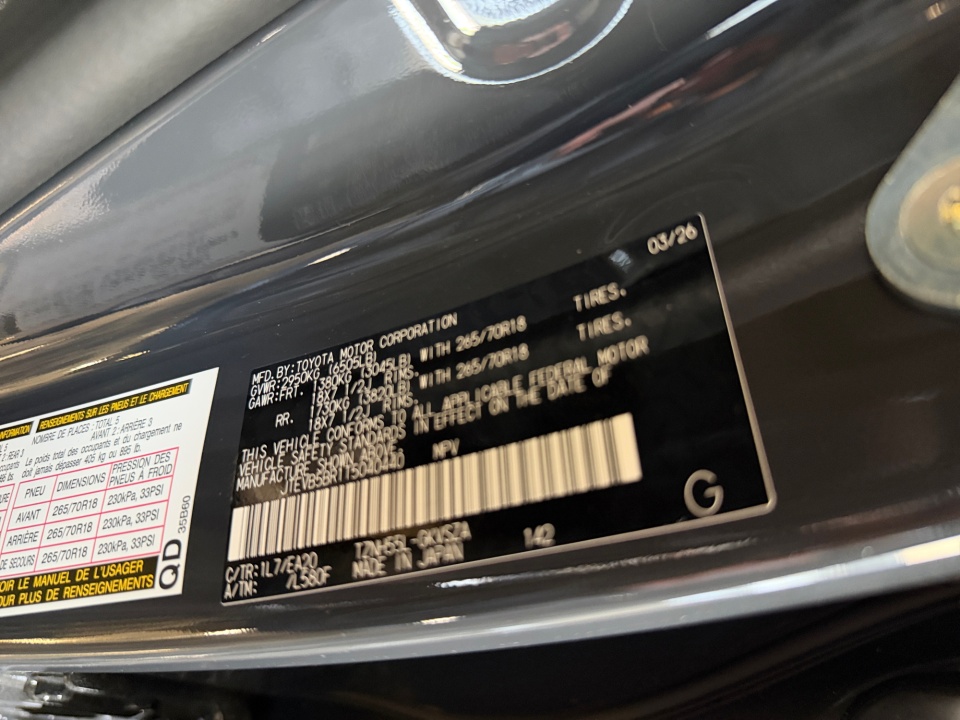 JTEVB5BR1T5040440 2026 Toyota 4Runner Hybrid TRD Off Road Premium