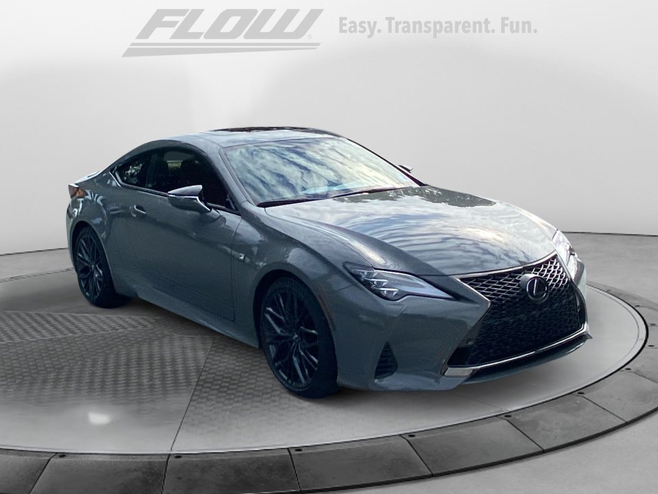 Gray 2024 Lexus RC Coupe All-Wheel Drive Automatic