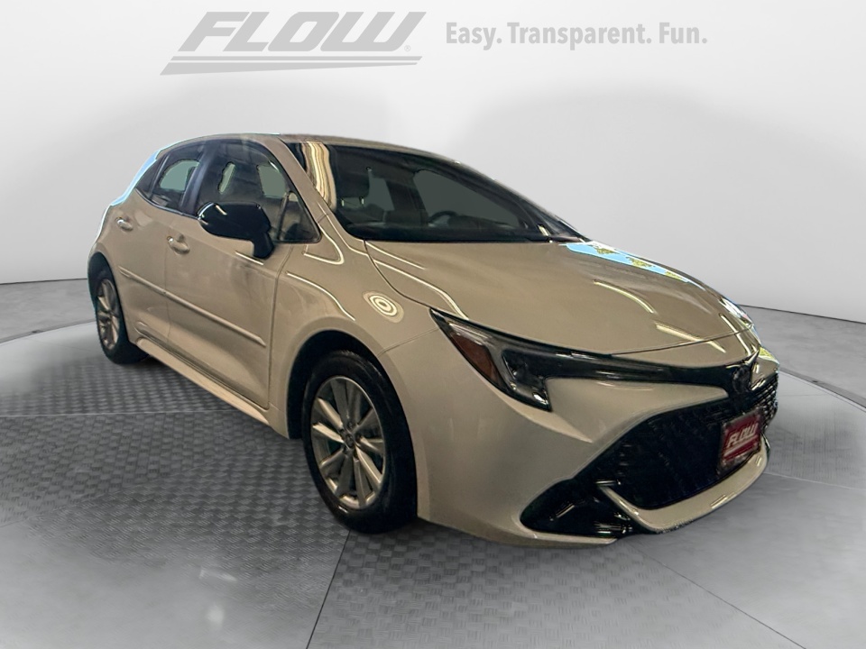 White 2026 Toyota Corolla Hatchback SE FWD Hatchback Front-Wheel Drive Automatic