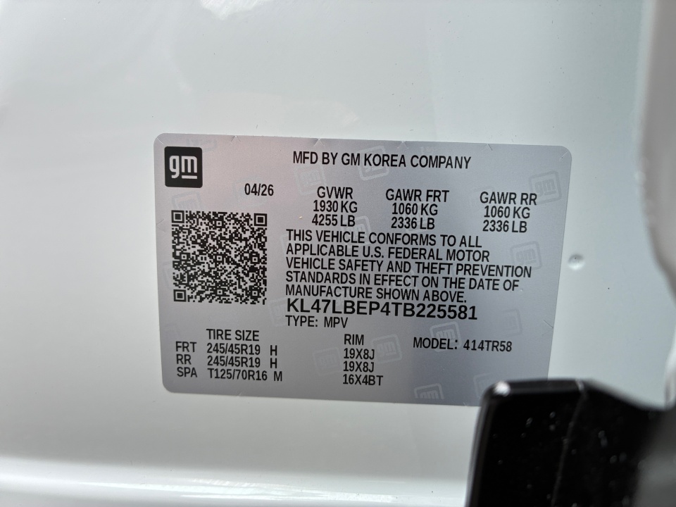 KL47LBEP4TB225581 2026 Buick Envista Sport Touring