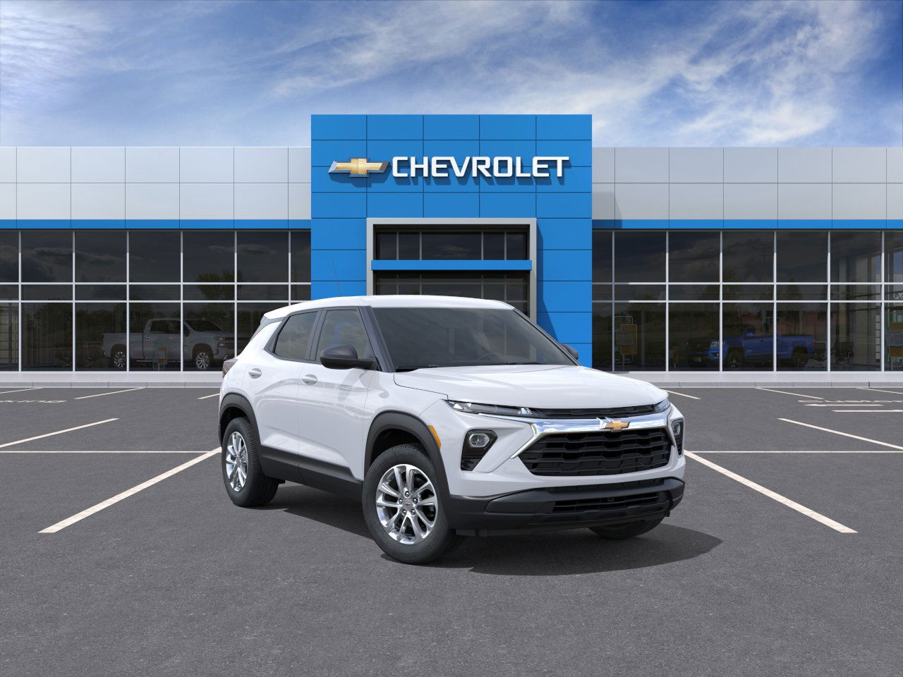White 2026 Chevrolet Trailblazer SUV / Crossover Front-Wheel Drive Automatic