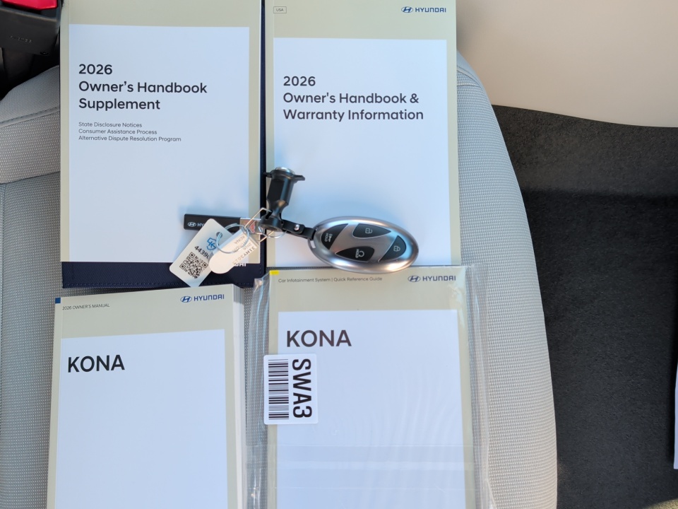 KM8HF3AB2TU414120 2026 Hyundai Kona SEL Sport