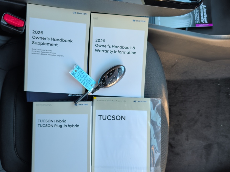 KM8JBDD10TU419550 2026 Hyundai Tucson Hybrid SEL