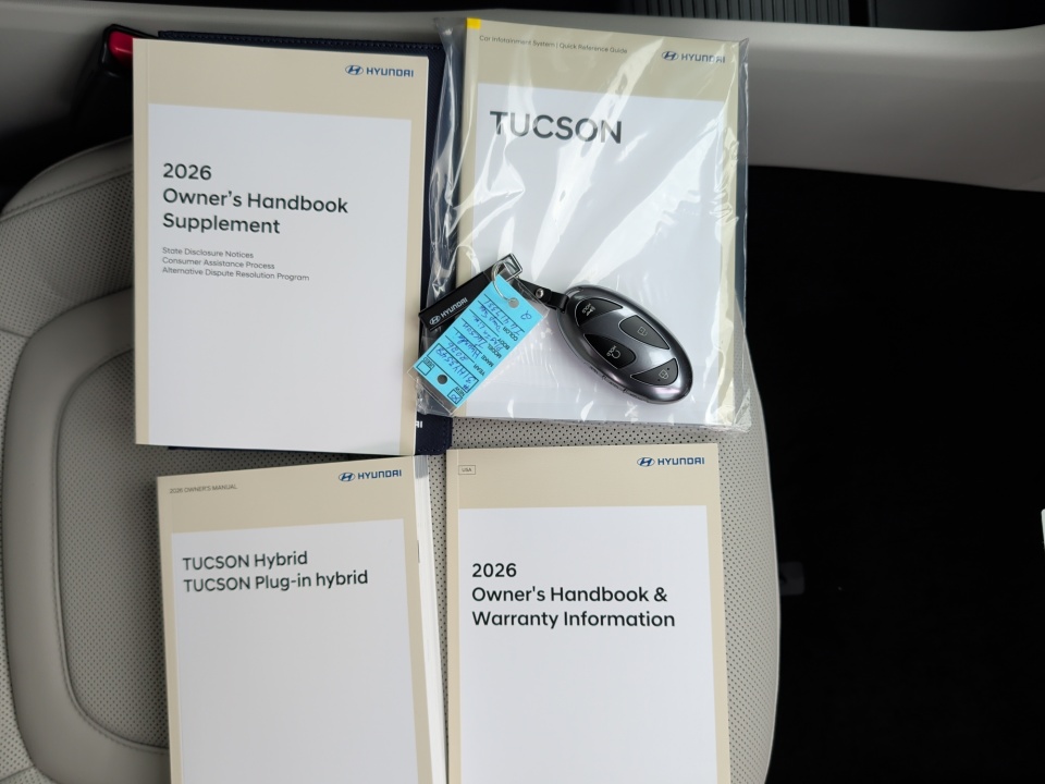 KM8JFDD24TU417331 2026 Hyundai Tucson Plug-In Hybrid Limited