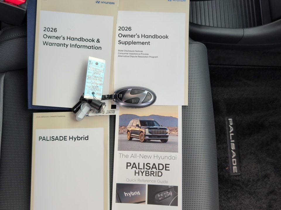 KM8RM5SA6TU043510 2026 Hyundai Palisade HEV Calligraphy