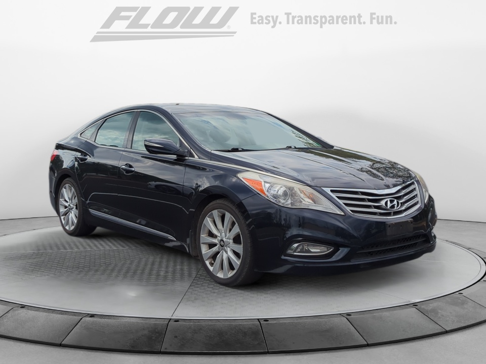 Blue 2012 Hyundai Azera FWD Sedan Front-Wheel Drive Automatic