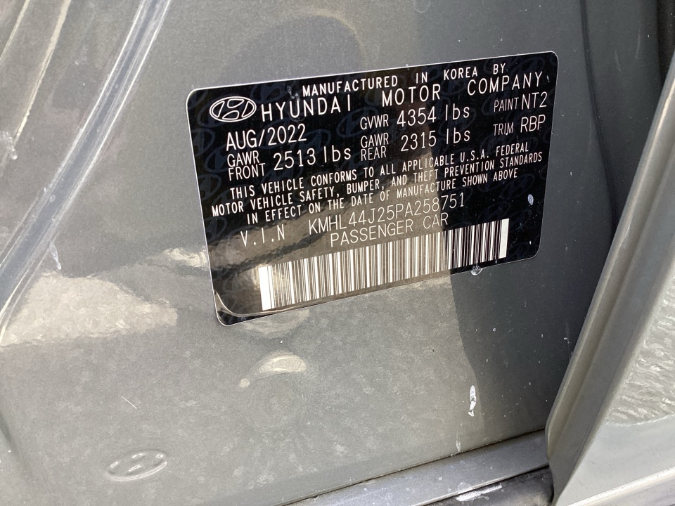 KMHL44J25PA258751 2023 Hyundai Sonata SEL Plus