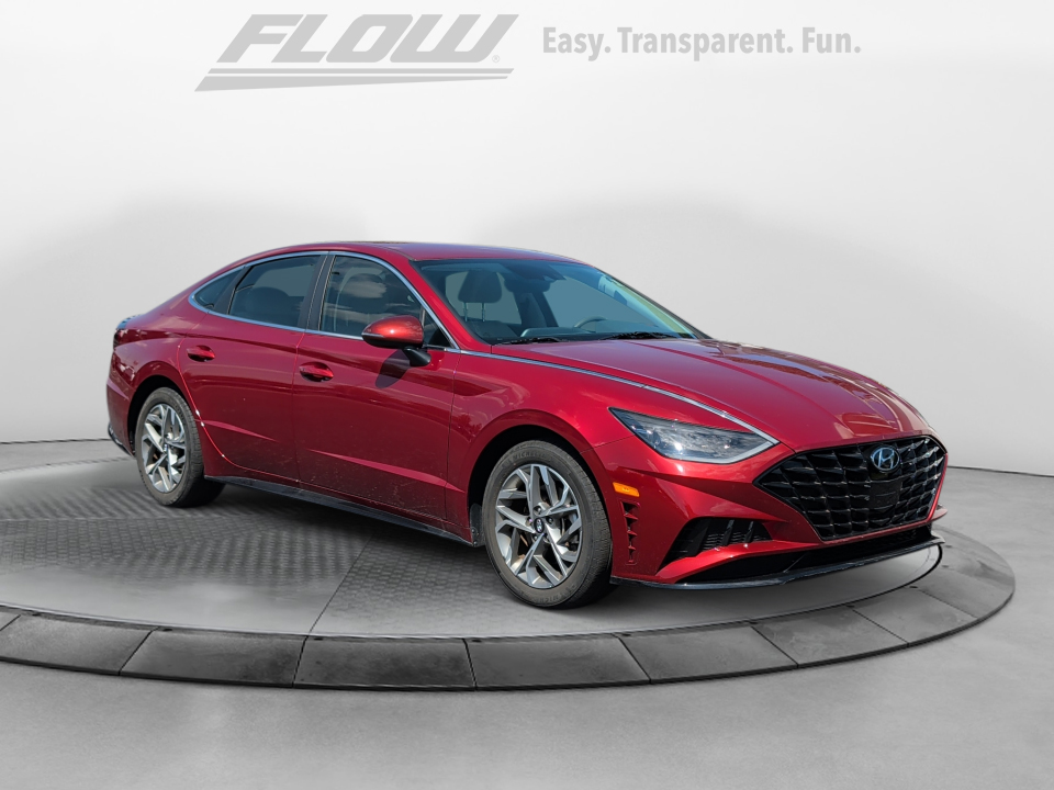 Red 2023 Hyundai Sonata Sedan Front-Wheel Drive Automatic