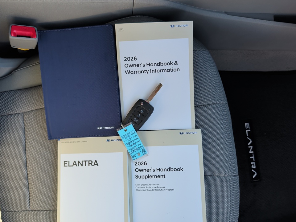 KMHLL4DG3TU101237 2026 Hyundai Elantra SE