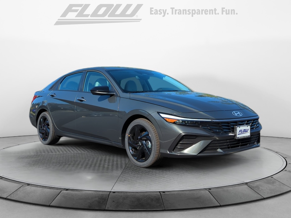 Gray 2026 Hyundai Elantra Sedan Front-Wheel Drive Automatic