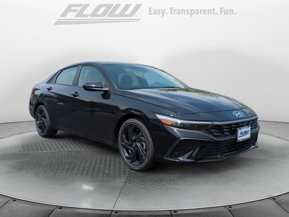 Black 2026 Hyundai Elantra Sedan Front-Wheel Drive Automatic