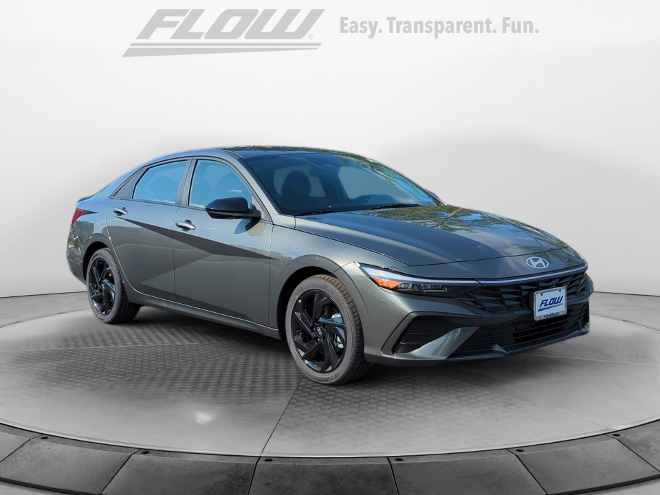Gray 2026 Hyundai Elantra Sedan Front-Wheel Drive Automatic
