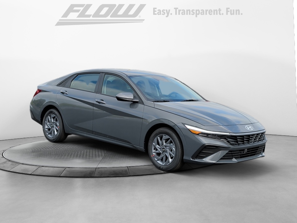 new 2026 Hyundai Elantra Hybrid Blue
