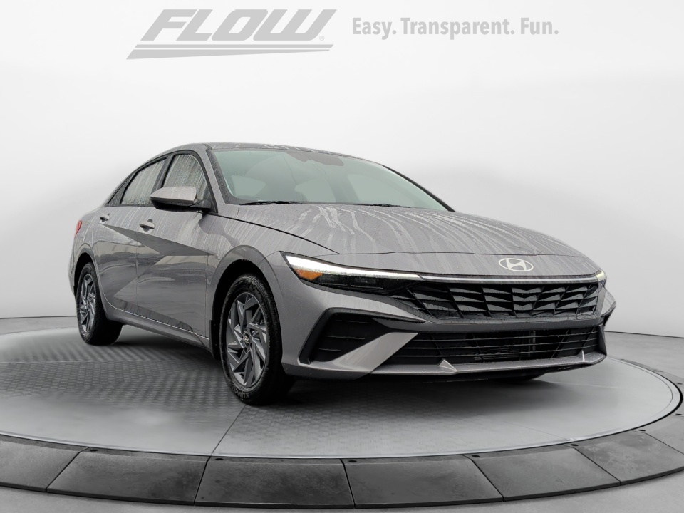 new 2026 Hyundai Elantra Hybrid Blue