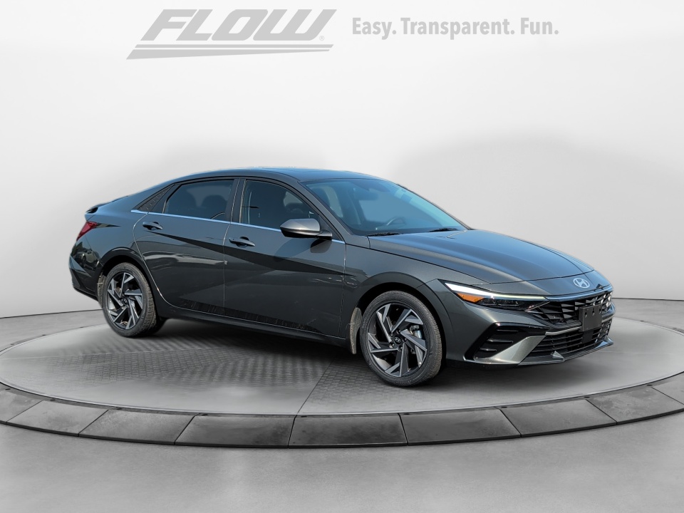 Gray 2024 Hyundai Elantra Sedan Front-Wheel Drive Automatic