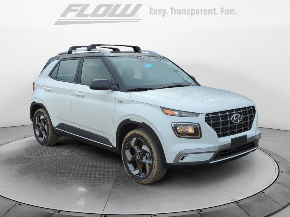 White 2026 Hyundai Venue SUV / Crossover Front-Wheel Drive Automatic