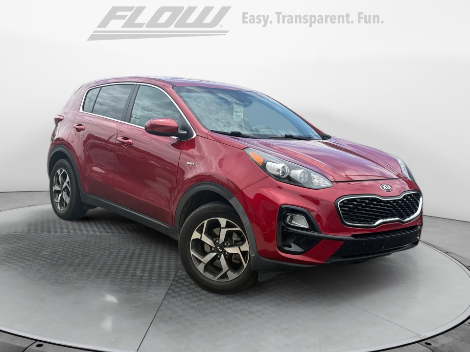 Red 2021 Kia Sportage SUV / Crossover All-Wheel Drive Automatic