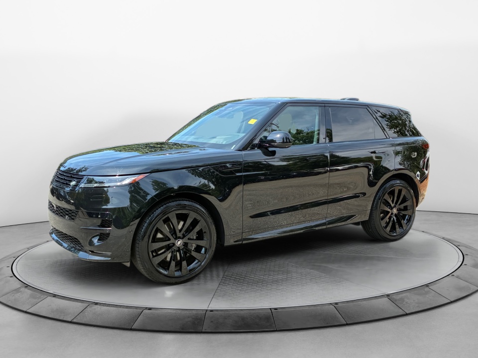 Black 2025 Land Rover Range Rover Sport SUV / Crossover All-Wheel Drive Automatic