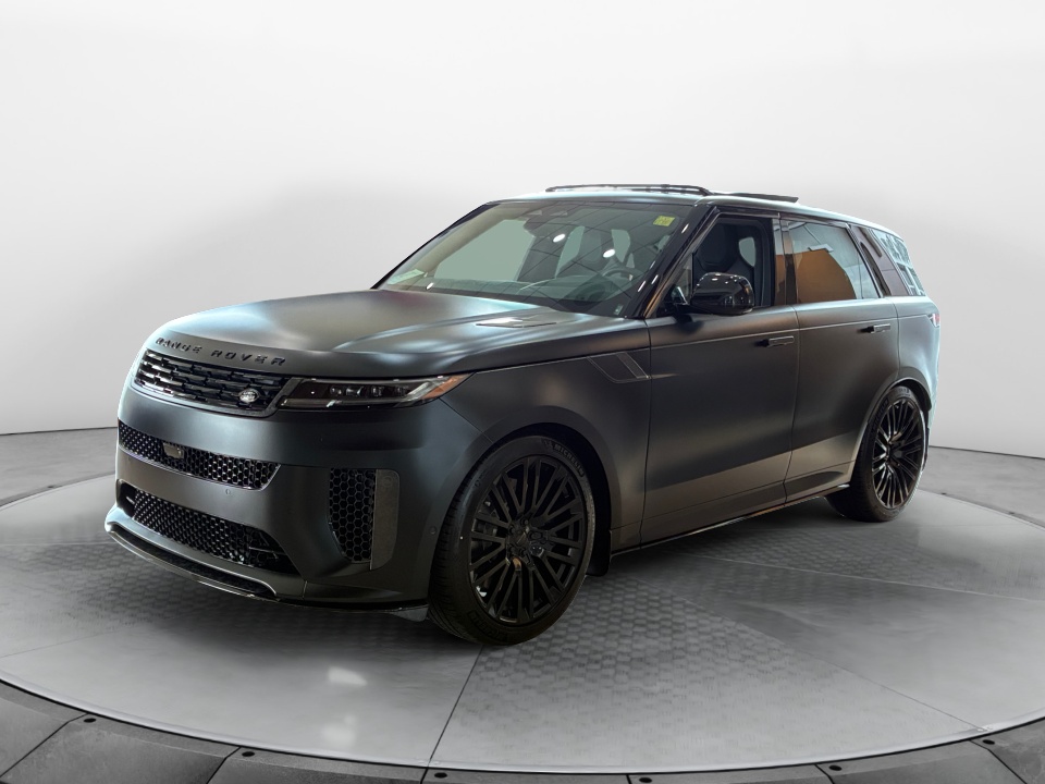 Black 2026 Land Rover Range Rover Sport SUV / Crossover All-Wheel Drive Automatic