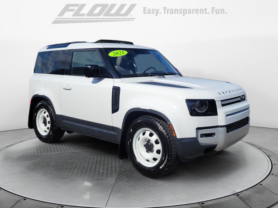 White 2021 Land Rover Defender SUV / Crossover All-Wheel Drive Automatic