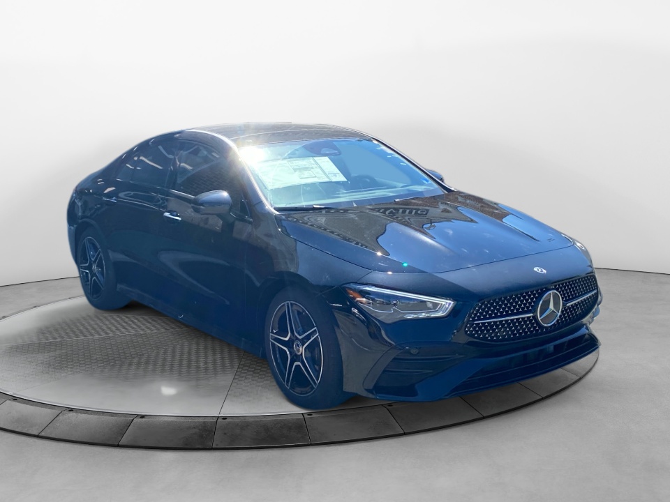 Black 2026 Mercedes-Benz CLA Coupe All-Wheel Drive Automatic