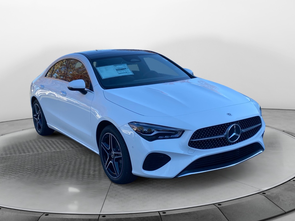 White 2026 Mercedes-Benz CLA Coupe All-Wheel Drive Automatic