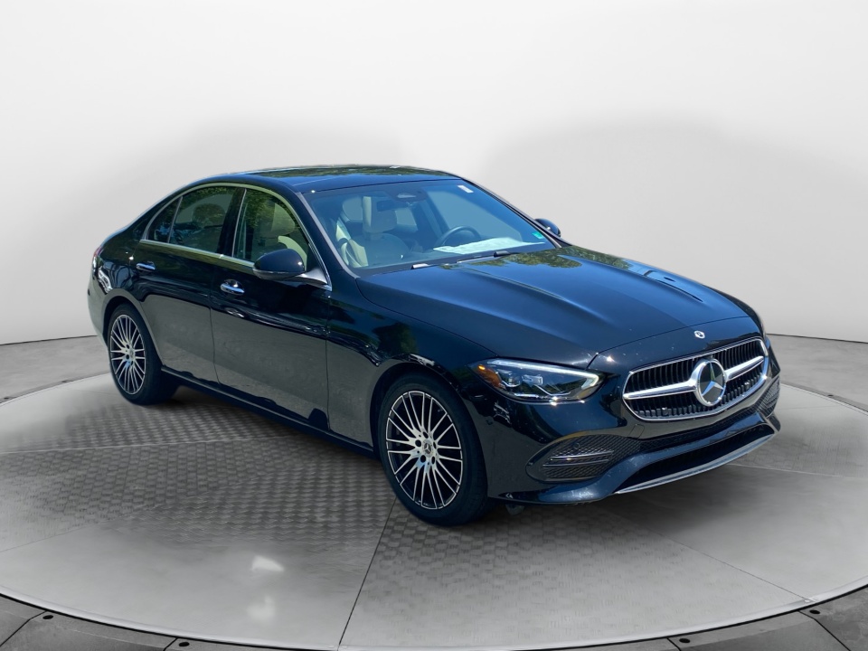 Black 2026 Mercedes-Benz C-Class Sedan All-Wheel Drive Automatic