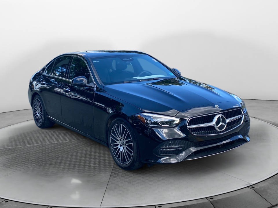 Black 2026 Mercedes-Benz C-Class Sedan All-Wheel Drive Automatic