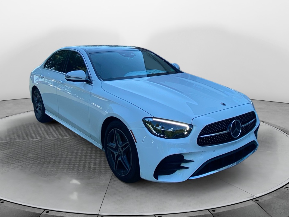 White 2023 Mercedes-Benz E-Class Sedan All-Wheel Drive Automatic