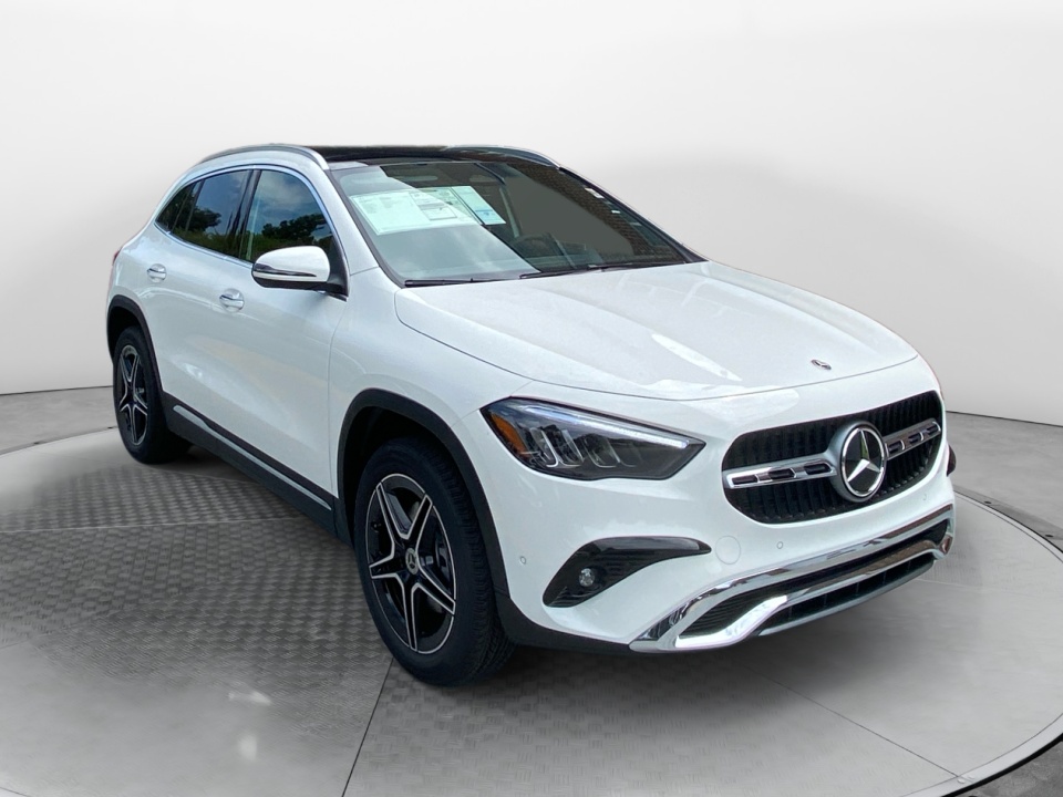 White 2026 Mercedes-Benz GLA SUV / Crossover All-Wheel Drive Automatic