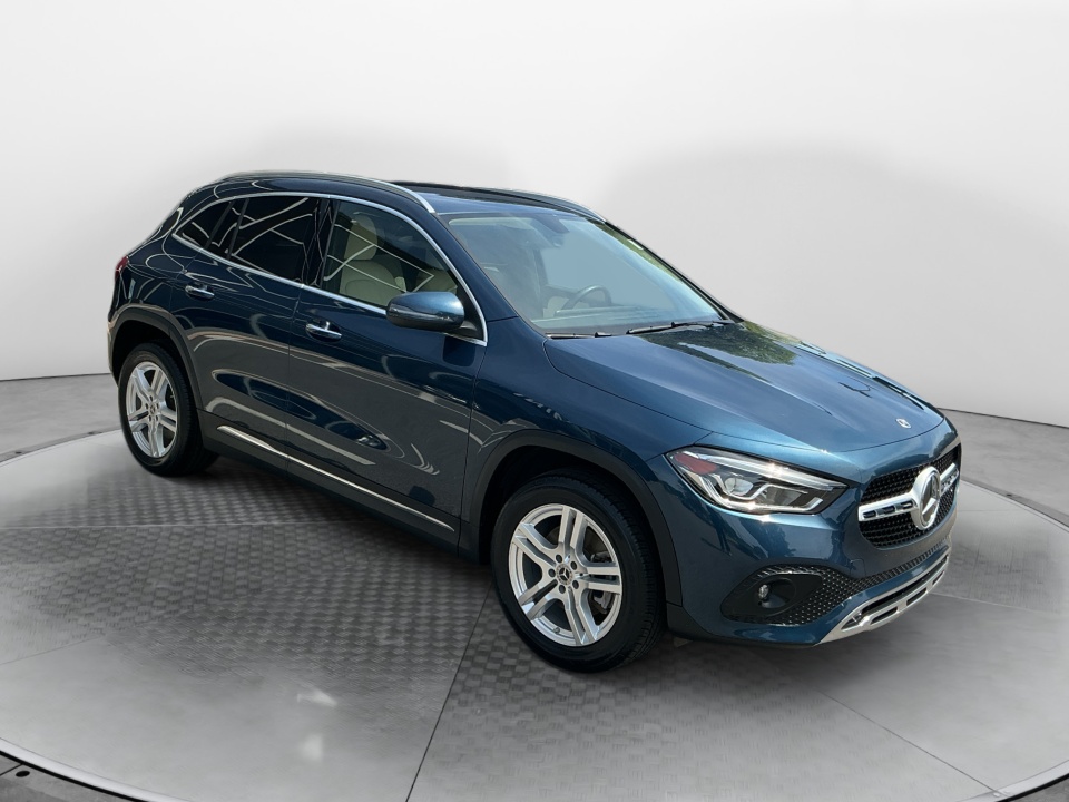 Blue 2021 Mercedes-Benz GLA 250 4MATIC SUV / Crossover All-Wheel Drive Automatic