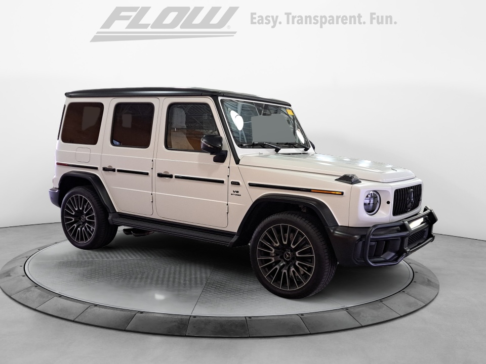 White 2026 Mercedes-Benz G-Class AMG G 63 4MATIC SUV / Crossover All-Wheel Drive Automatic