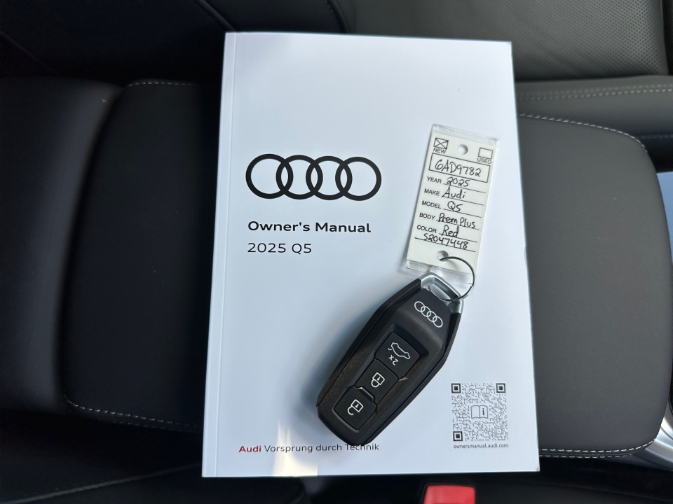WA12AAGU5S2047448 2025 Audi Q5 Premium Plus