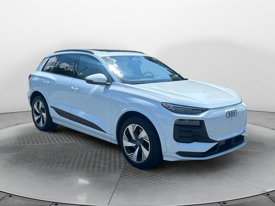 White 2025 Audi Q6 e-tron SUV / Crossover All-Wheel Drive Automatic