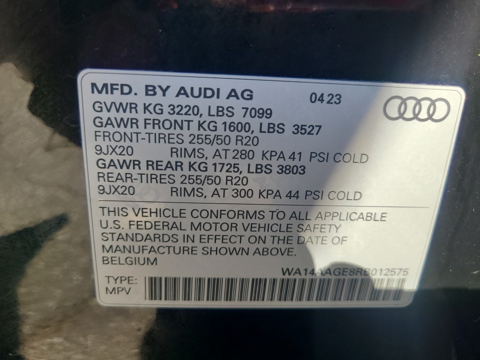 Used 2024 Audi Q8 e-tron SUV