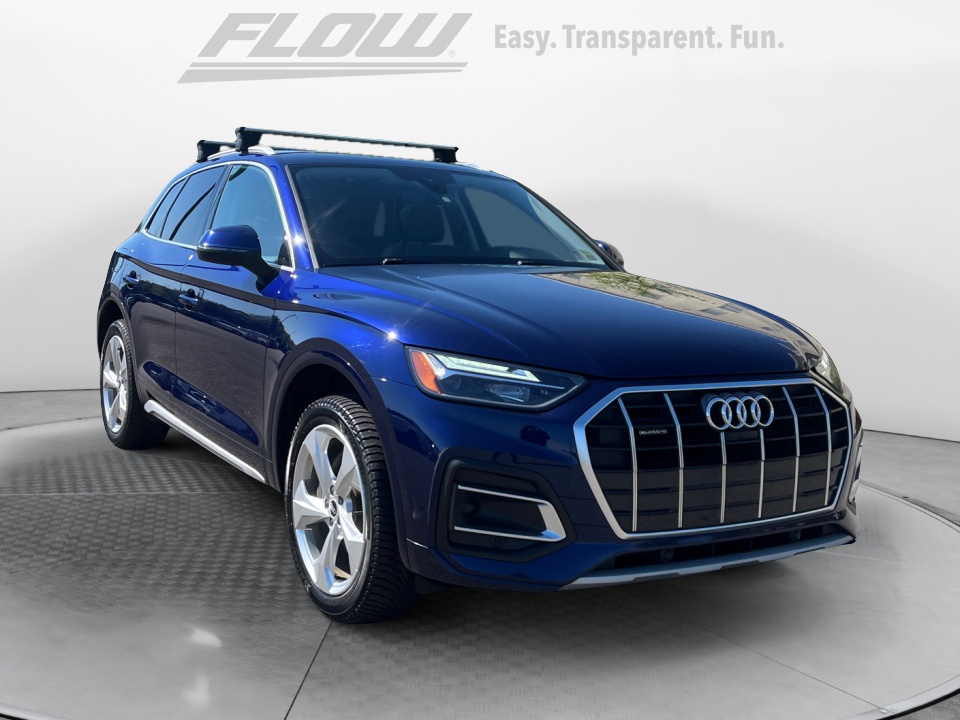 Blue 2021 Audi Q5 quattro Premium Plus 45 TFSI SUV / Crossover All-Wheel Drive Automatic