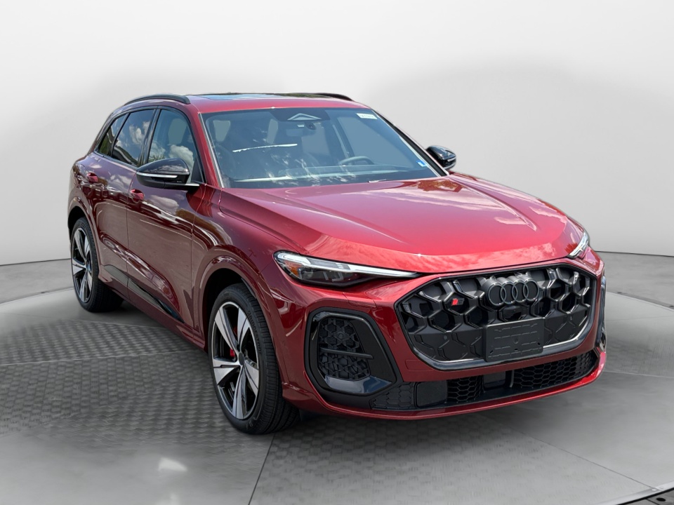 Red 2026 Audi SQ5 Sportback Sedan All-Wheel Drive Automatic
