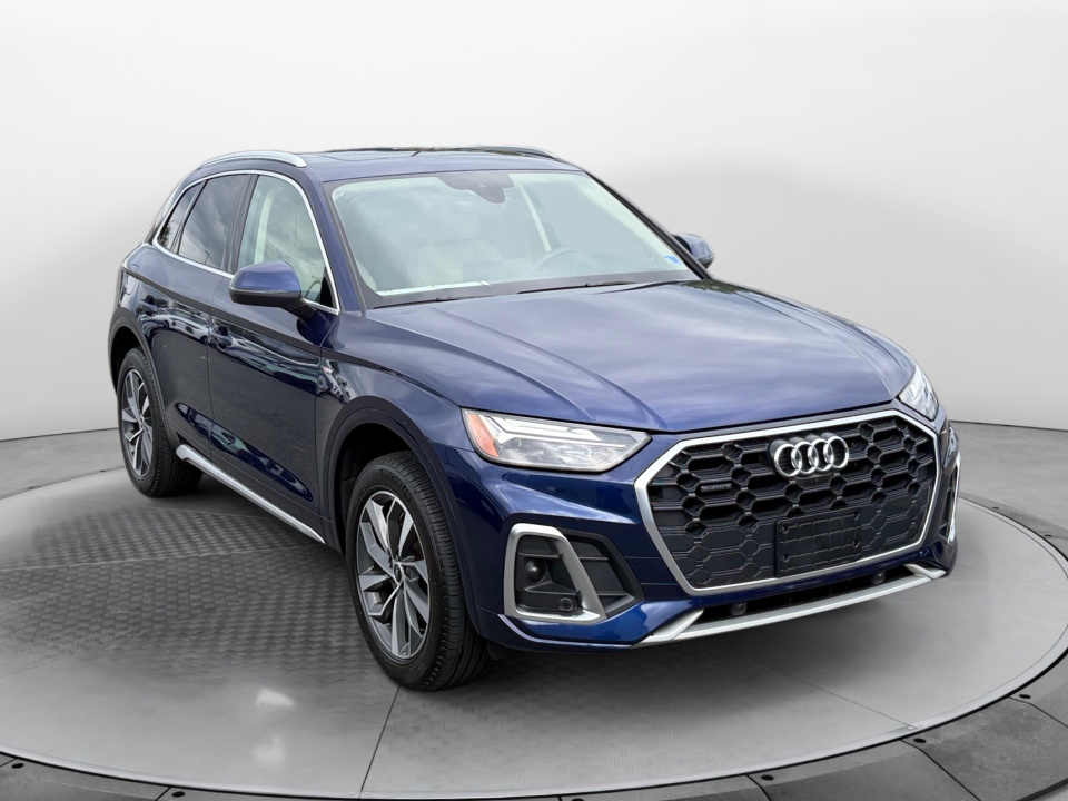 Blue 2022 Audi Q5 SUV / Crossover All-Wheel Drive Automatic