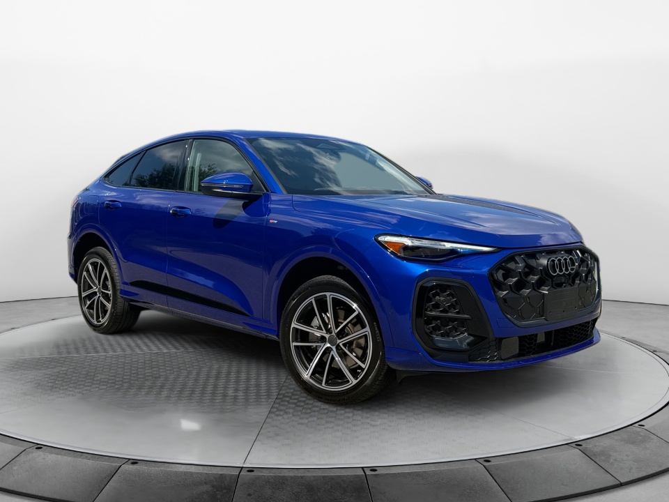 Blue 2026 Audi Q5 Sportback Sedan All-Wheel Drive Automatic