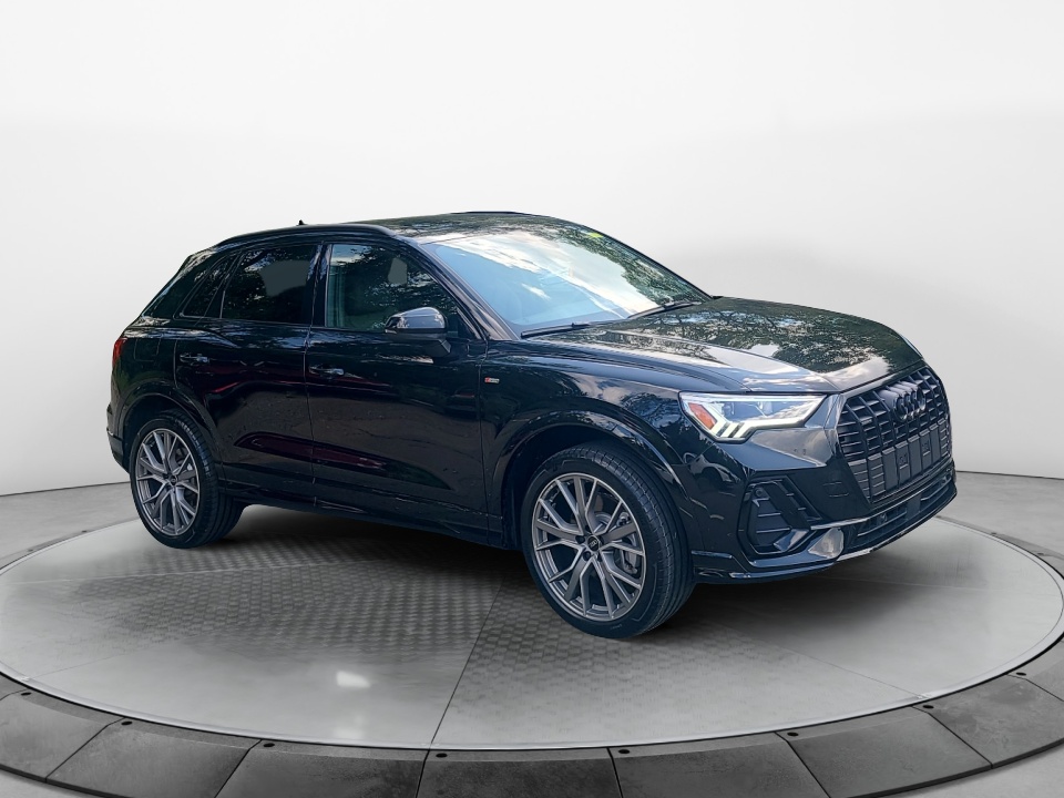 Black 2025 Audi Q3 SUV / Crossover All-Wheel Drive Automatic