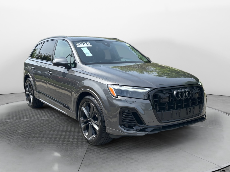 Gray 2026 Audi Q7 quattro Premium Plus 55 TFSI SUV / Crossover All-Wheel Drive Automatic