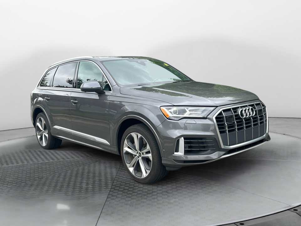 Gray 2022 Audi Q7 SUV / Crossover All-Wheel Drive Automatic