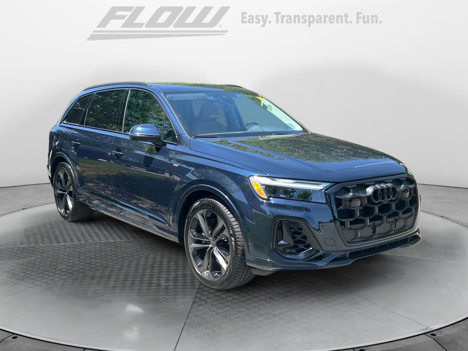 Blue 2026 Audi Q7 quattro S line Premium Plus 55 TFSI SUV / Crossover All-Wheel Drive Automatic