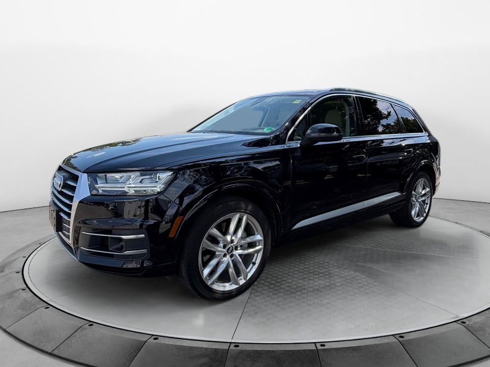 Black 2018 Audi Q7 SUV / Crossover All-Wheel Drive Automatic