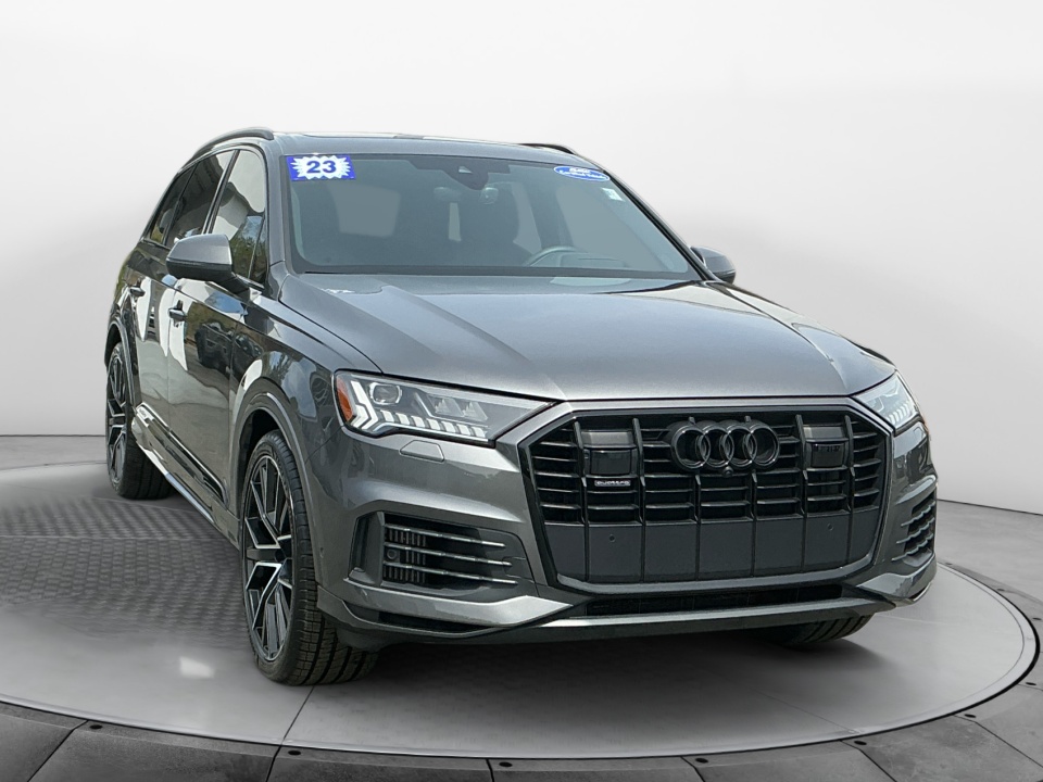Gray 2023 Audi Q7 quattro Prestige 55 TFSI SUV / Crossover All-Wheel Drive Automatic