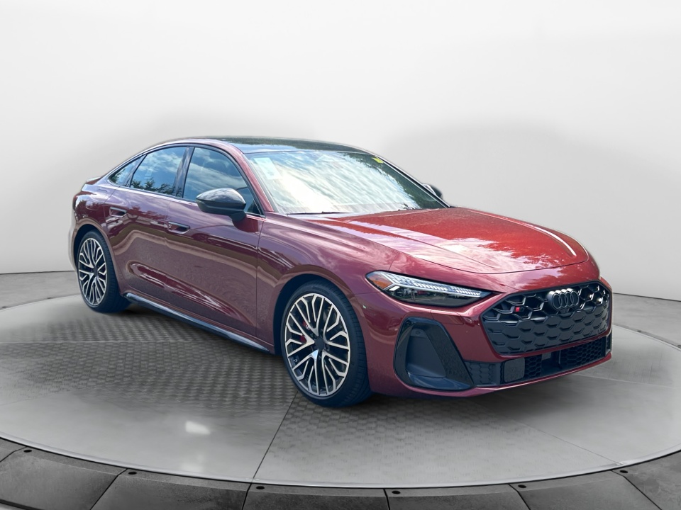 Red 2026 Audi S5 Sedan All-Wheel Drive Automatic