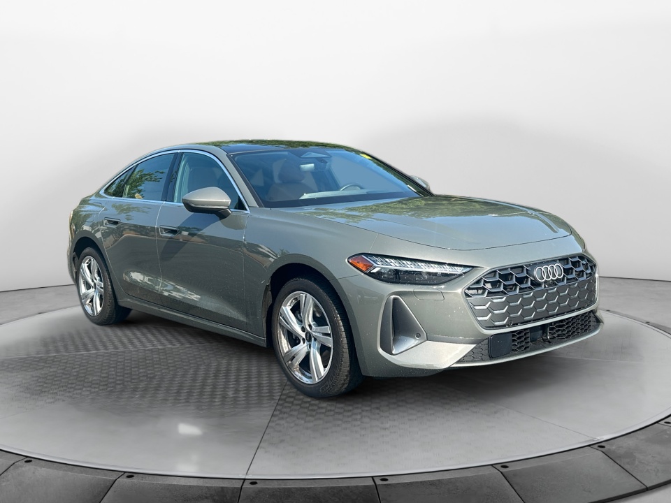 Gray 2025 Audi A5 Sedan All-Wheel Drive Automatic
