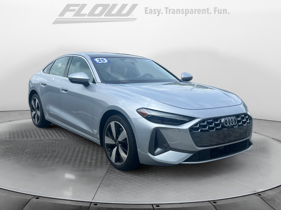 Silver 2025 Audi A5 Sedan All-Wheel Drive Automatic