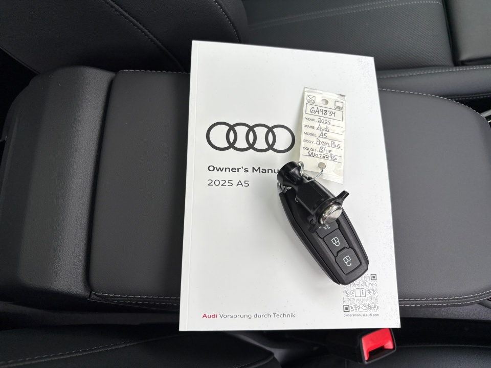 WAU2BCFU7SN072296 2025 Audi A5 Premium Plus