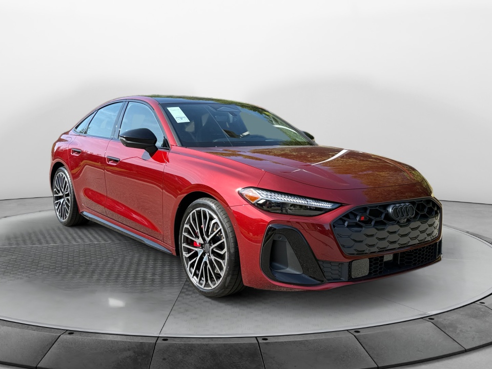 Red 2026 Audi S5 Sedan All-Wheel Drive Automatic
